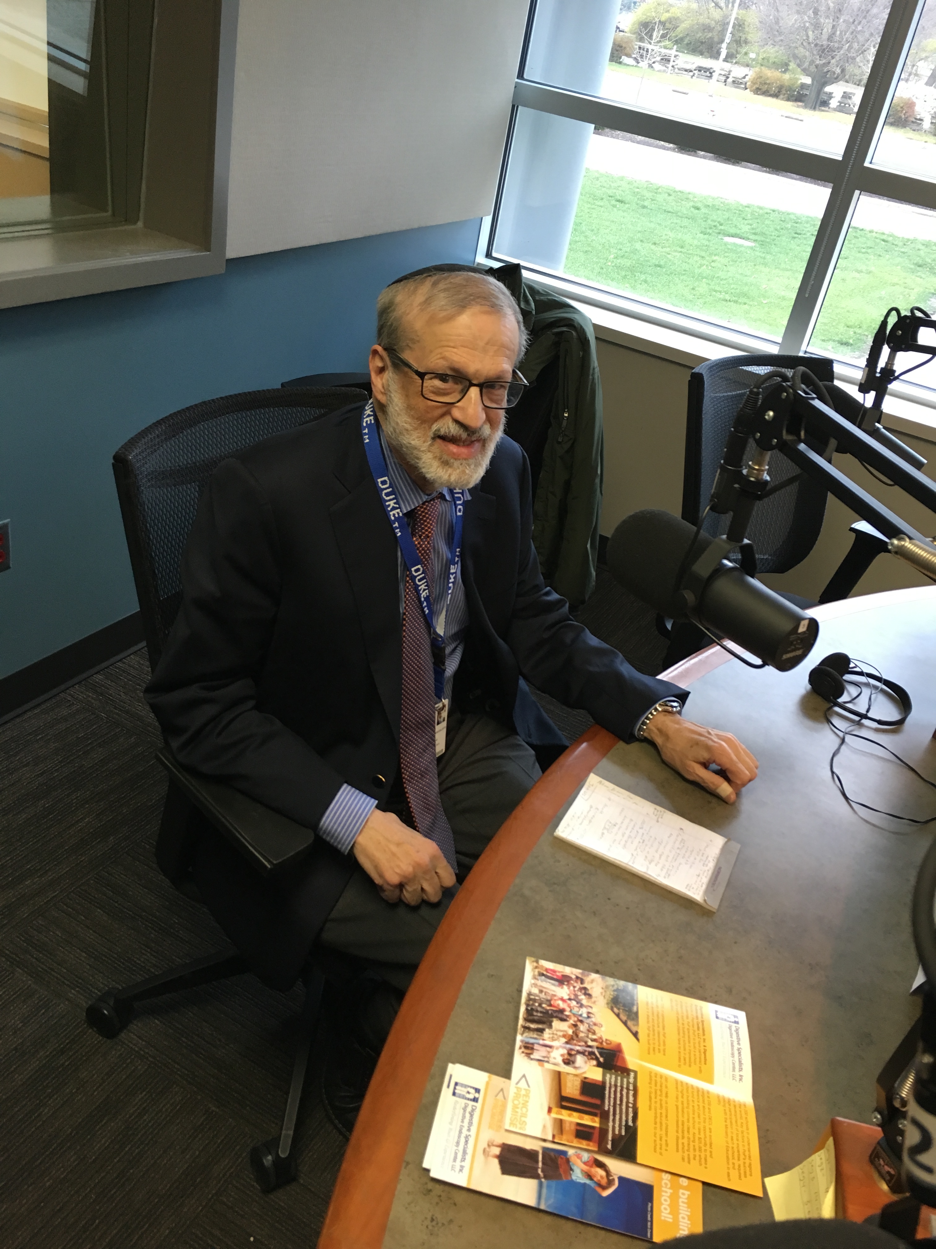 Dr. David Novick at Cox Media Center, for WHIO Radio